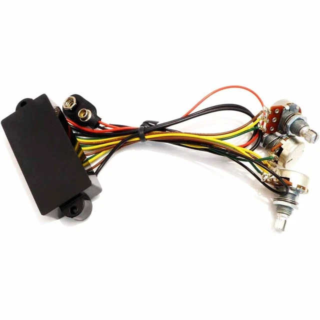 ARTEC MT3 ON Board Active Circuit Multi Purpose 3 Band EQ Guitar £39.99