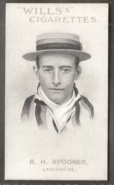 Wills Australian/English Cricket 1911 (Vice Regal Series Of __)-#40- Spooner