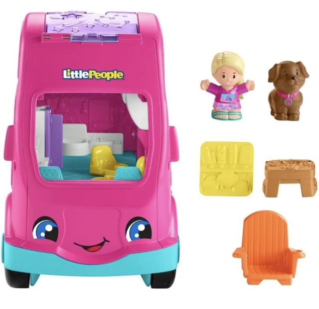 Fisher-Price Little People Set de Juego Carruaje de Ariel para bebés de 18 Meses en adelante