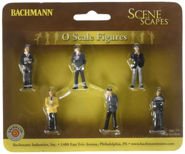 Bachmann Industries Miniature O Scale Figures Businessmen Train (6 P (US IMPORT)