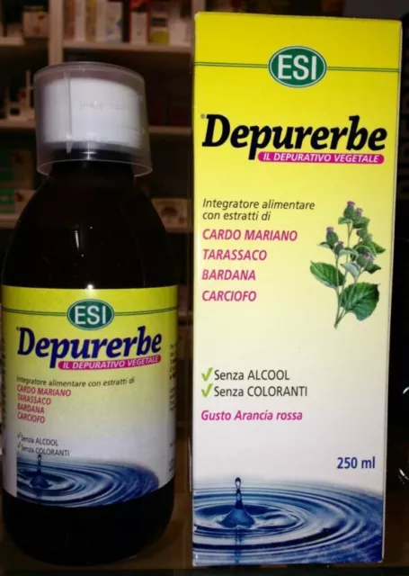 Depurerbe Drink 250Ml Esi Integratore Depurativo