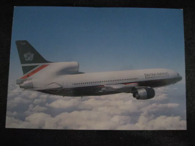 Unused Collectable British Airways Tristar Postcard