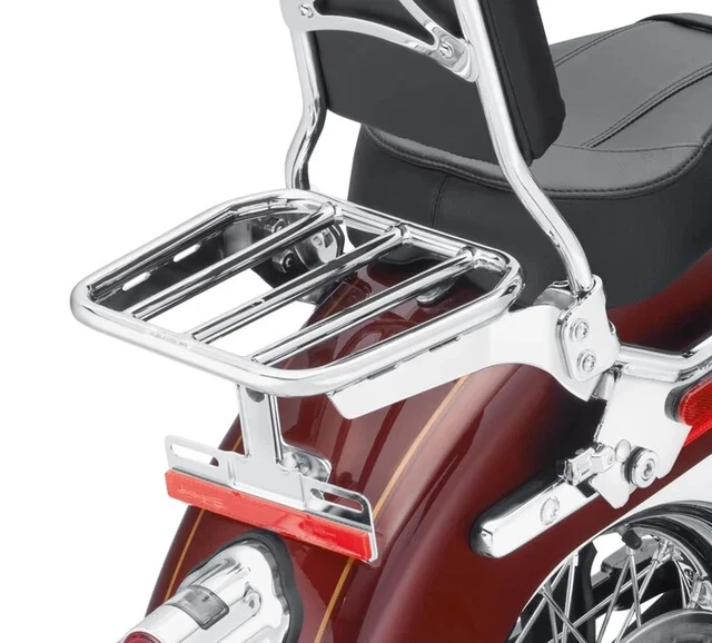 HARLEY-DAVIDSON SPORT LUGGAGE Rack for HoldFast Sissy Bar Upright ...