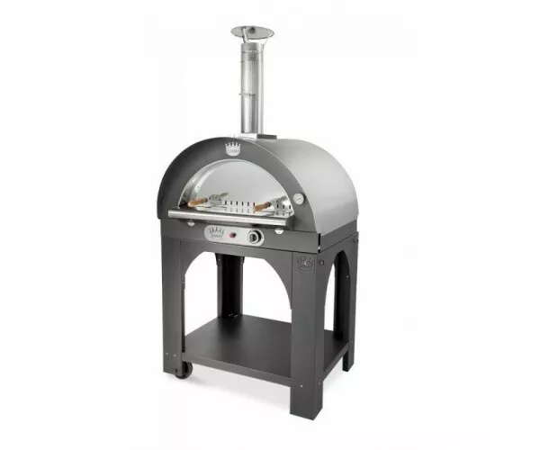 Four La Gaz CLEMENTI Pulcinella Toit Inox Chariot Camera 100x80 CM
