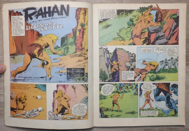 Rahan (2e Série - Vaillant)(Nouvelle Collection) N°3, Chéret/Lécureux - 1978 3