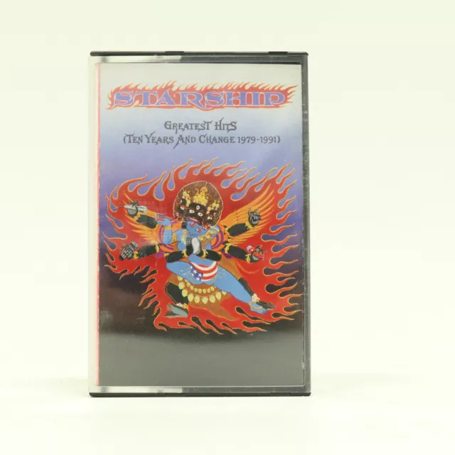 Starship Greatest Hits Cassette Ten Years And Change 1979 -1991 Cassette Tape