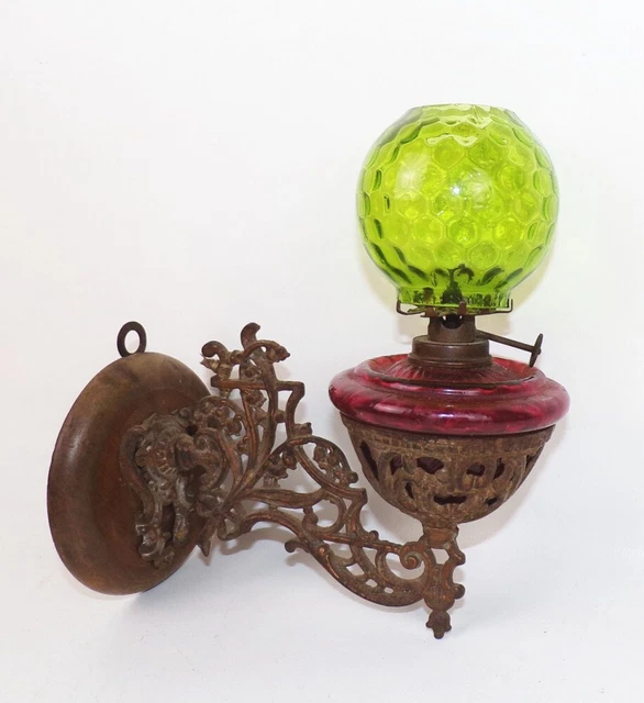 Old Wall Kerosene Lamp 1891 Wall Lamp
