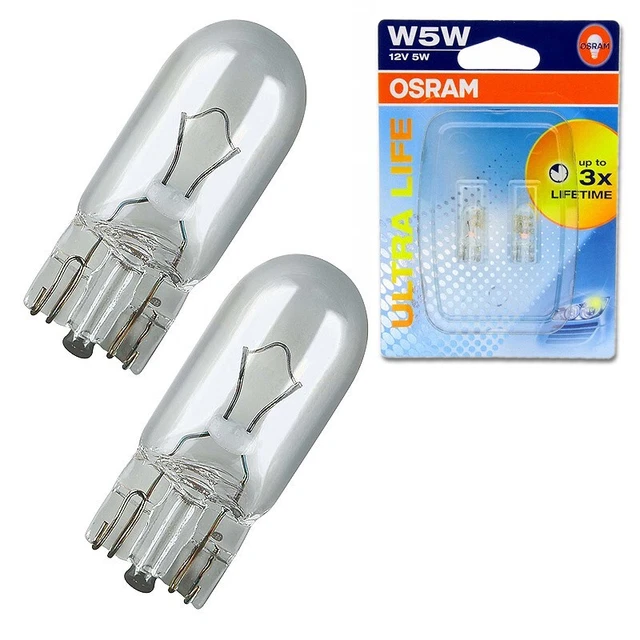 2X OSRAM W5W Ultra Life Ampoule Feu De Position Clignotant Feu Stop  2825Ult-02B EUR 23,89 - PicClick FR