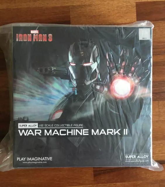 Marvel Iron Man 3 - WAR MACHINE Mark II Superlegierung 1:12 Figur ** NEU **