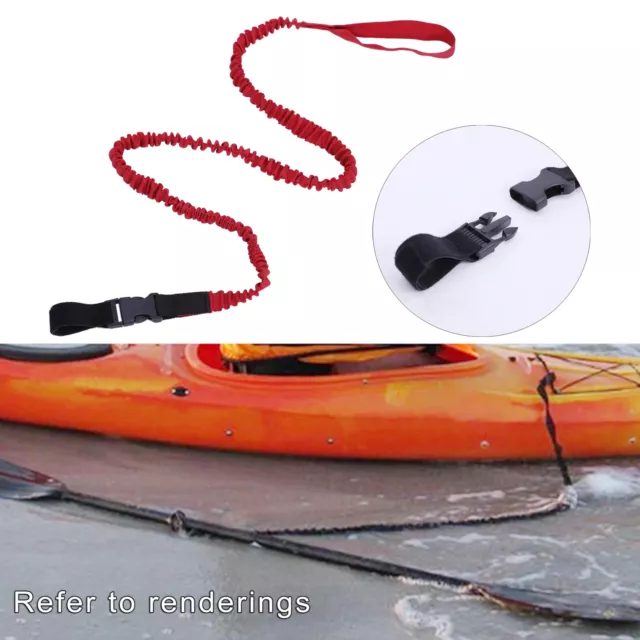 COILED KAYAK PADDLE Leash Stretch Fit Sit On Top Canoe Angler Fishing Rod  Holder £7.63 - PicClick UK