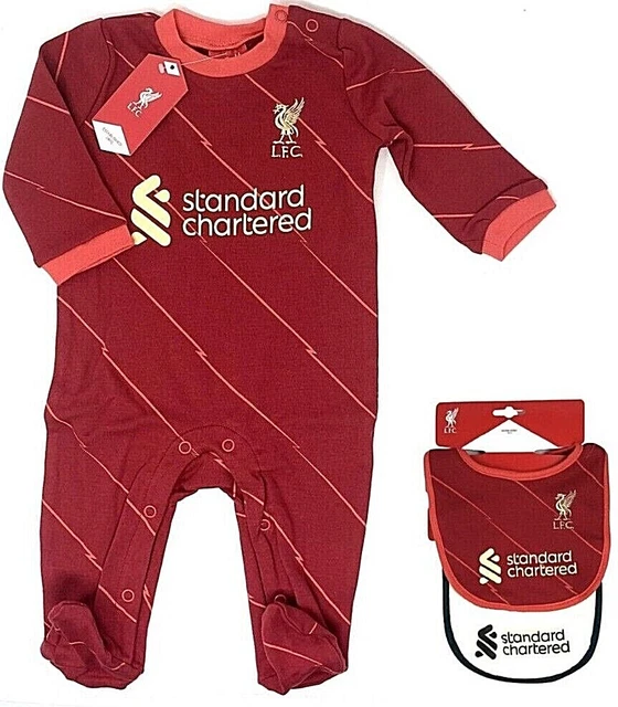 LIVERPOOL FC BABY Grow Sleep Suit Romper Play Football Pram Babies Lfc ...
