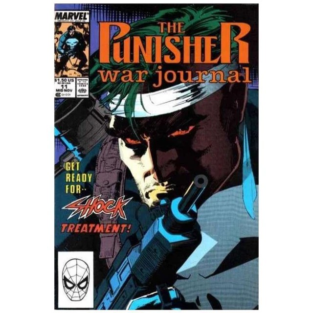 Punisher War Journal (1988 series) #11 in Very Fine condition. Marvel comics [j'