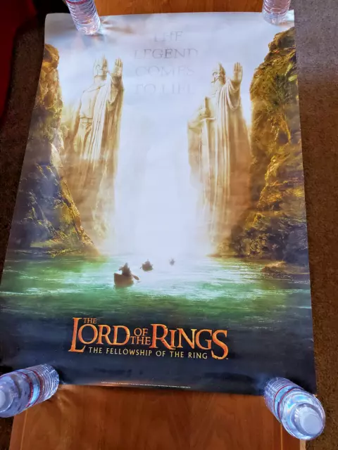 The Lord Of The Rings: The Fellowship Of The Ring - Movie Poster (Argonath) 2001