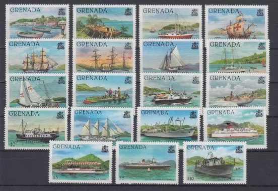 D. Ships Grenada 1047 - 65 A (MNH)