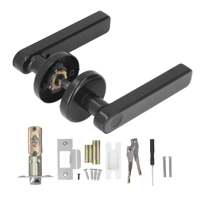 Serrure De Porte Intelligente Serrure De Porte à Empreinte Digitale à Une Rangée