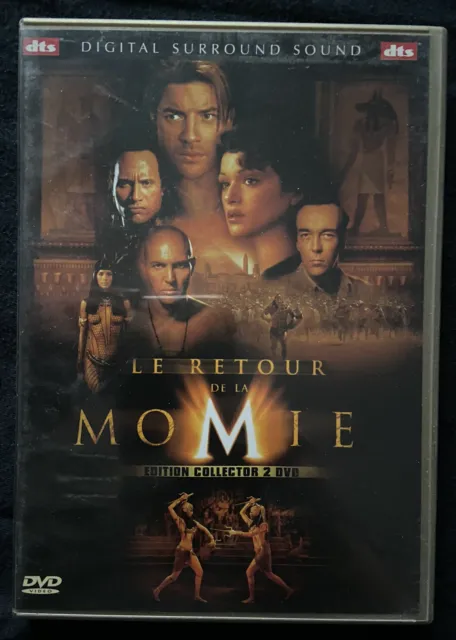 Le Retour De La Momie Edition Collector 2 Dvd Avec Feuillet / Brandon Fraser /VF