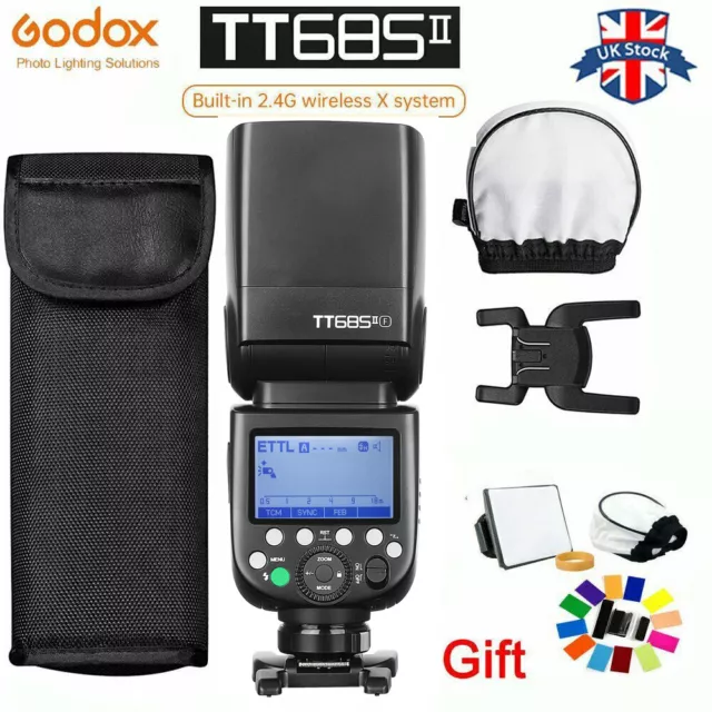 Godox TT685IIF 2.4G Wireless TTL HSS Camera Flash Speedlite For Fujifilm Camera