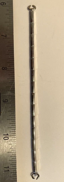 Vintage SPEIDEL Twist-On Women's Silver Tone Stretch Watch Band Link Type Clasp