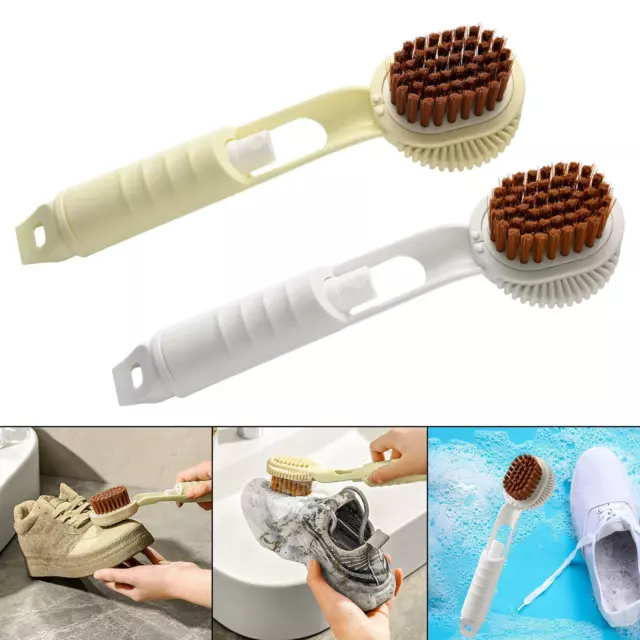 Brosse à linge pour chaussures, brosse à récurer, ajout automatique de