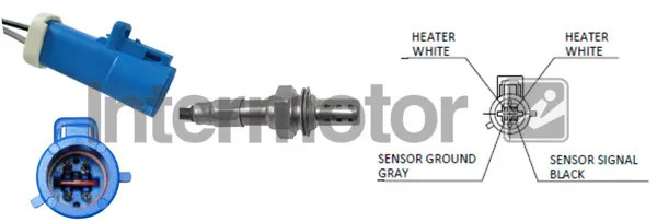 Sensor Lambda se adapta al intermotor de oxígeno ASTON MARTIN DB7 5.9 Post Cat 99 a 03 AM2