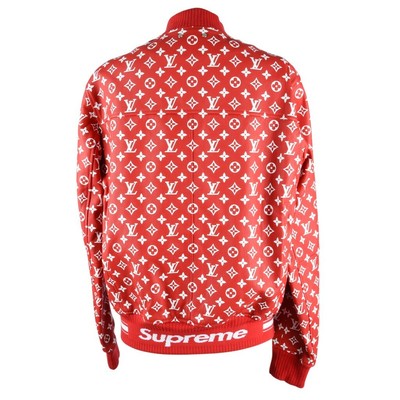 supreme x lv jacket