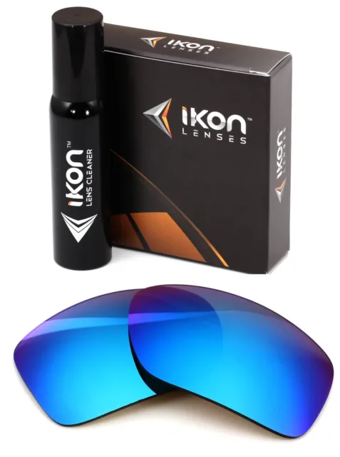 Polarized IKON Replacement Lenses For Von Zipper Kickstand Ice Blue Mirror