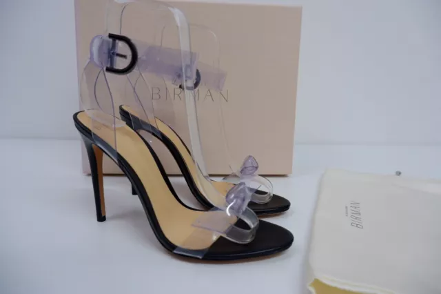 Alexandre Birman Womens BRAND NEW High Heels Sandals Shoes Size Uk 4 Eu 37 Black