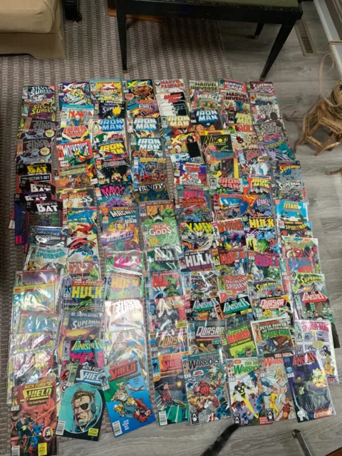 vintage lot 110 bronze age comic books see pics for titles