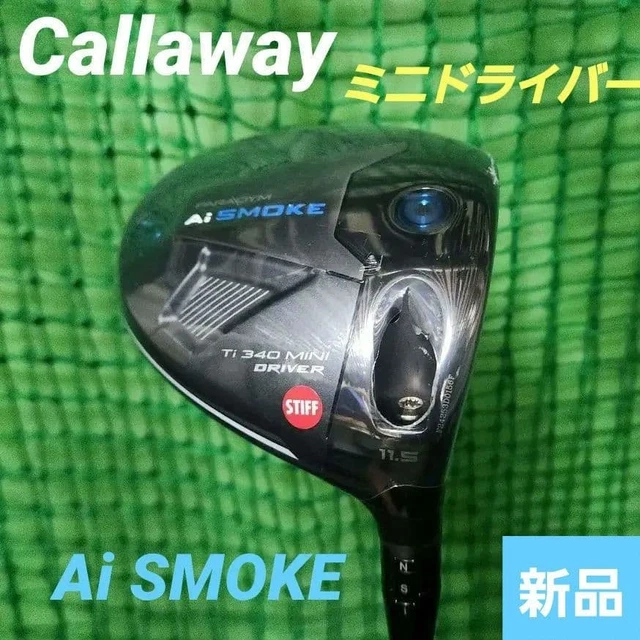 Callaway Ai Smoke Ti 340 Mini Driver 11.5° - Tête Seule, Occasion Excellent état
