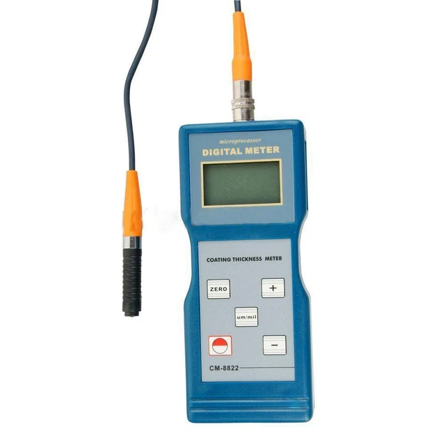 PAINT COATING THICKNESS Meter Gauge F&NF Probes 0~1000 um CM-8822 $209.
