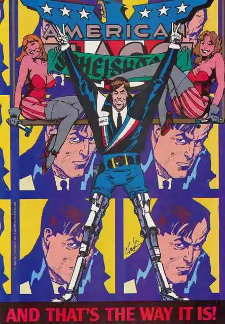 American Flagg! #10 First Comics July Jul 1984 (FNVF)