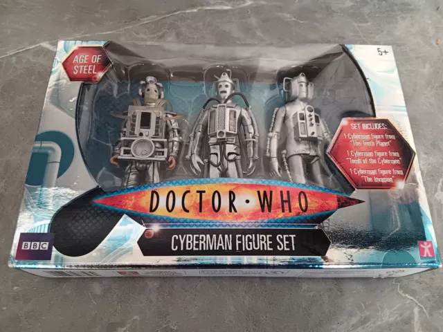 Doctor Who Age Of Steel Cyberman Figure Set