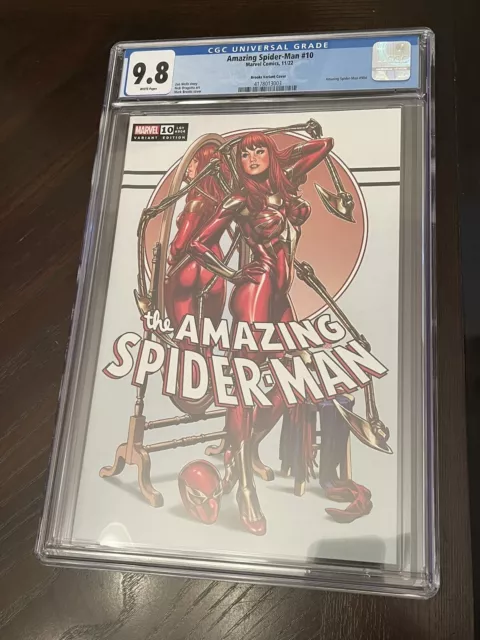 Amazing Spider-Man #10 (2022 Marvel) Mark Brooks NYCC Virgin Variant CGC 9.8