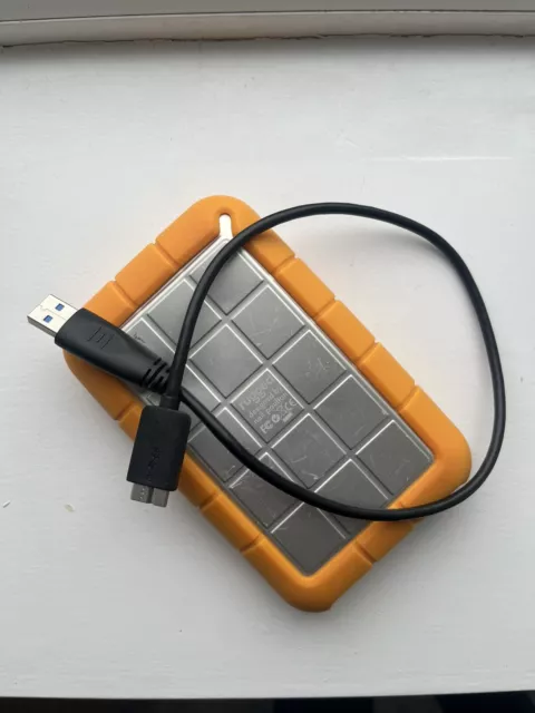 LaCie 1TB Rugged USB 3 Portable Hard Drive