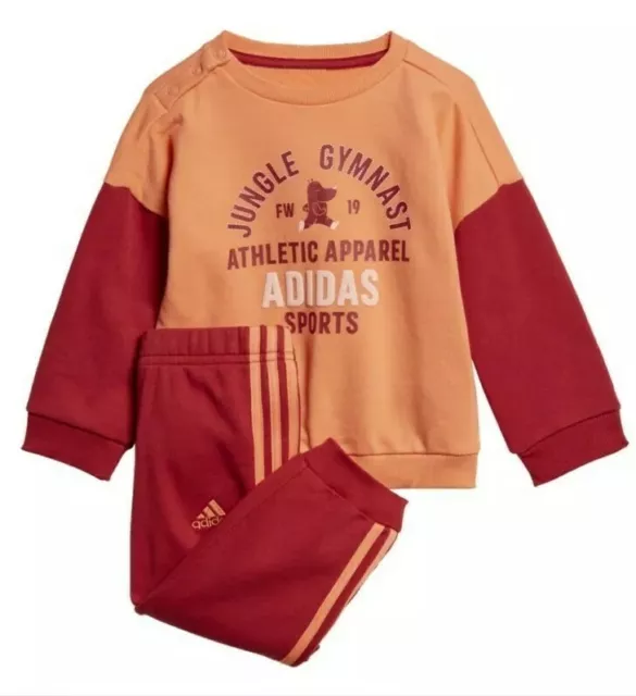 Adidas Infant Baby Boys Girls Tracksuit Toddler Kids Sweatshirt