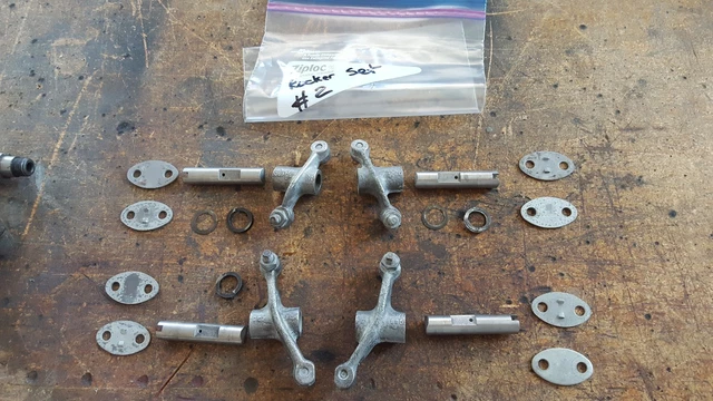 Norton Rocker Spindle Valve Cover Gasket Set For Commando, Atlas, P11, N15, G15 10 thumbnail image