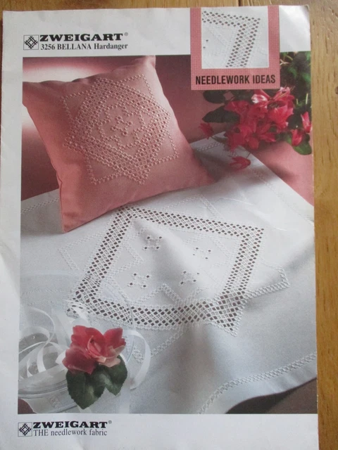 2 x Zweigart Hardanger Stickerei Nadelarbeit Ideen Muster