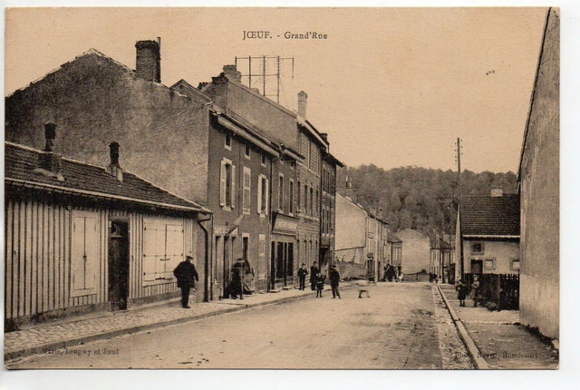 JOEUF - Meurthe et Moselle - CPA 54 - la grande rue