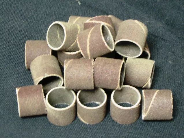 Saint Gobain Abrasives Lot Of 169 Cartridge Rolls 3/4 X 3/4 X 3/16 80 Grit