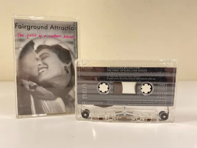 Fairground Attraction The First of a Million Kisses Cassette - VGC - Complete