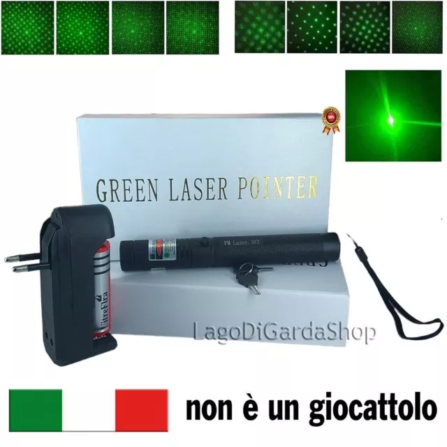 Puntatore Laser Verde 303 Professionale Uso Astronomico Alta Qualita'  2022