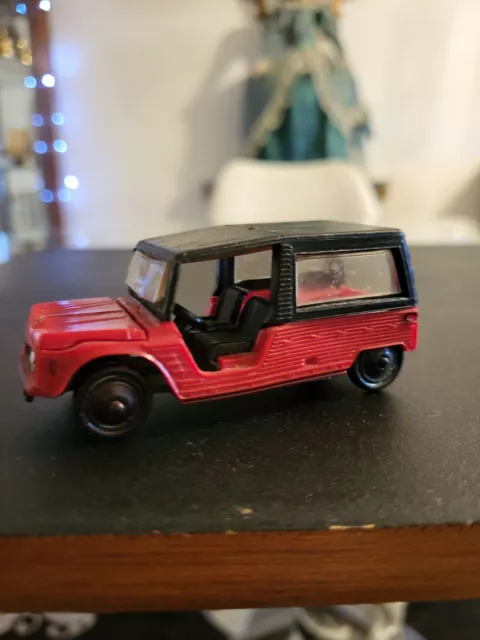 Ancienne Norev Plastique Citroen Mehari  N°137 Ech 1/43 Eme