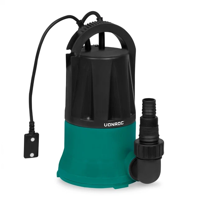 VONROC Pompa sommersa 400W-6000l/h per acque pulite