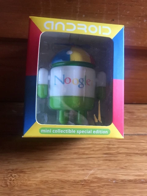 Noogler Android Mini Collectible Special Edition Figure Google  By Jeff Yaksick 2