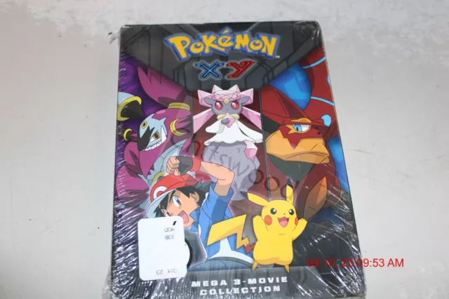 Pokémon XY Mega 3-Movie Collection (BD) : Various, Various: Movies & TV 