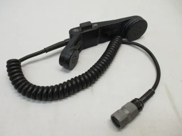 Usgi Military Radio Handset H-250 Hand Mic Ptt Phone Prc Man Pack Rto