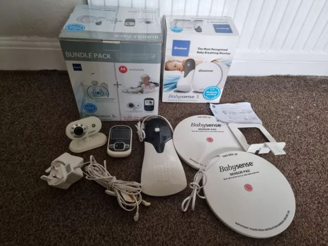Motorola mbp26 video baby monitor hot sale and babysense