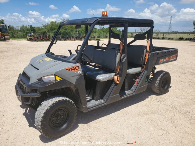 2019 Polaris PRO XD 4000D AWD Side By Side ATV UTV Diesel Cart Dump Bed