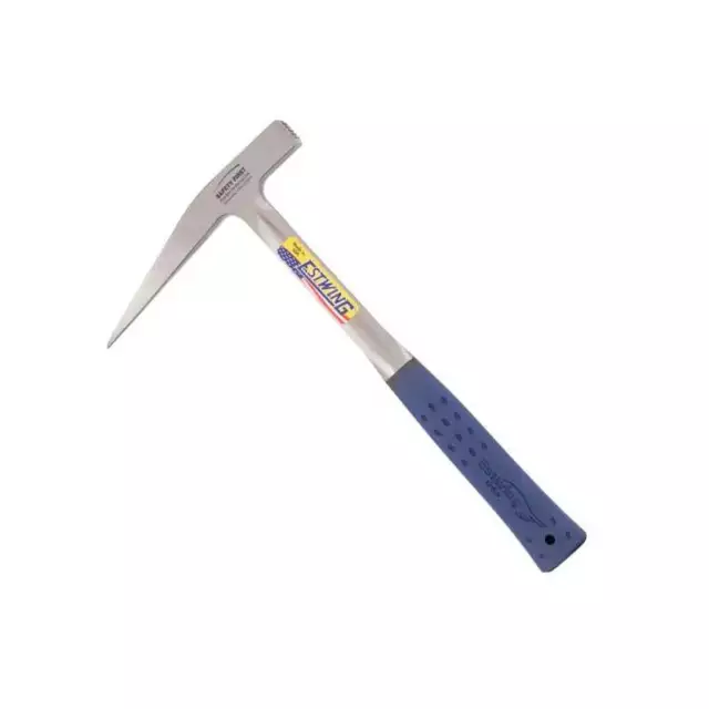 Estwing E3-13PM 13 Oz Lightweight Rock Pick, Pointed Tip, Milled Face, Nylon
