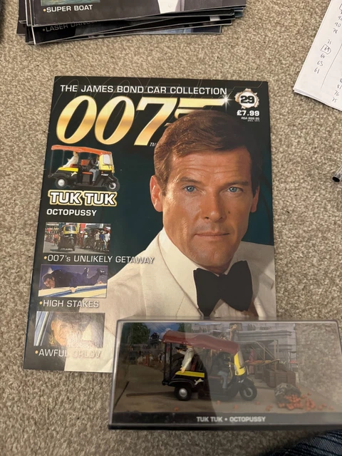 Modèle Réduit 1:43 - Tuk Tuk N°29 De James Bond Dans Octopussy - Altaya, Neuf